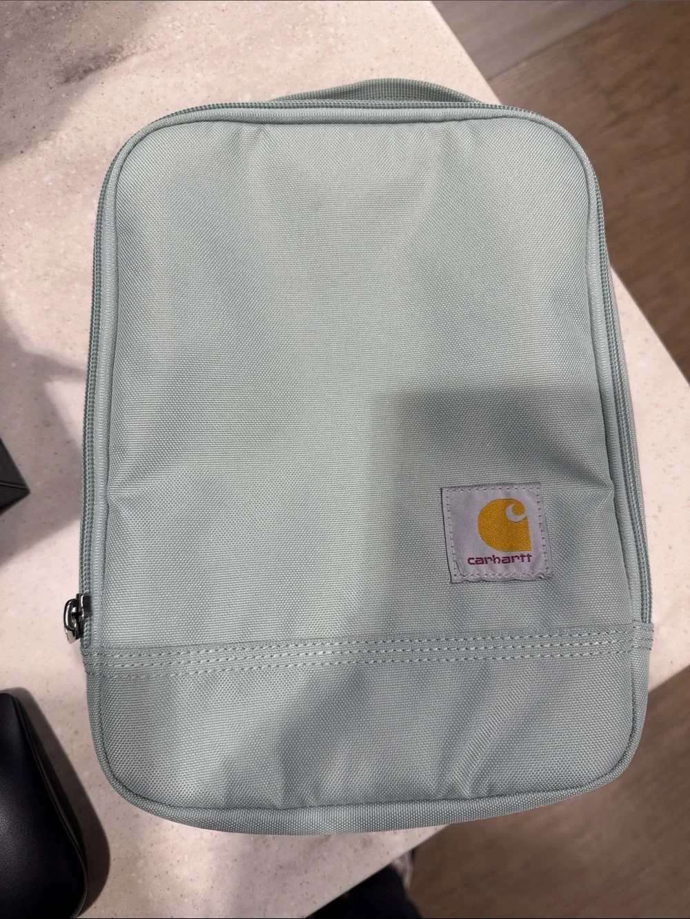 Carhartt Mint Green Canvas Zip Organizer Pouch